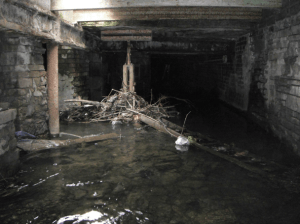 Poor state of the Beck culvert under the Odeon